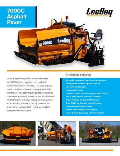 7000C Asphalt Paver