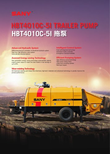 HBT4010C-5I TRAILER PUMP