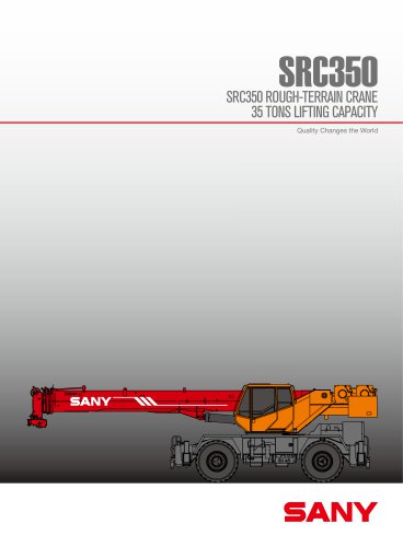 SANY SPC 350 35 TONS GENERAL CHASIS CRANE