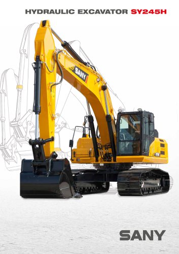 SANY SY245H 24.5 ton Hydraulic Excavator