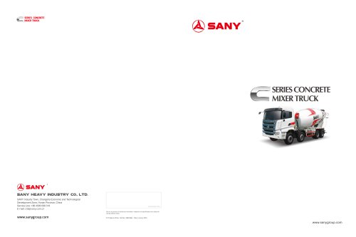 SANY SY308C-8 Truck Mixer