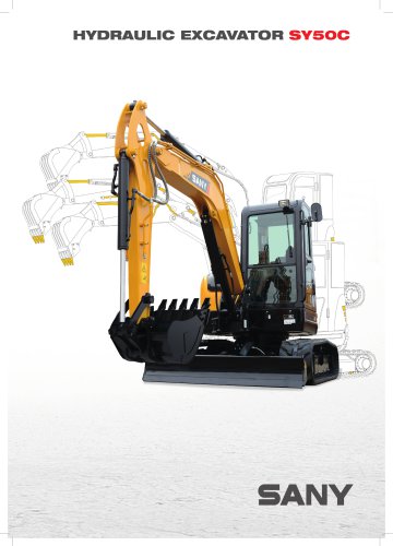 SANY SY50 Small Excavator