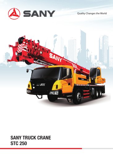 SANY TRUCK CRANE STC 250