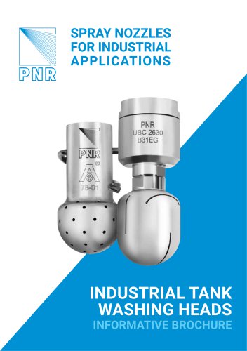 BROCHURE - INDUSTRIAL TANK WASHING SYSTEMS