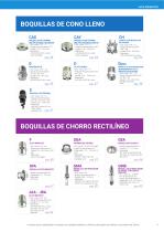 CATÁLOGO - BOQUILLAS PULVERIZADORAS Y ACCESORIOS DE MONTAJE - 5