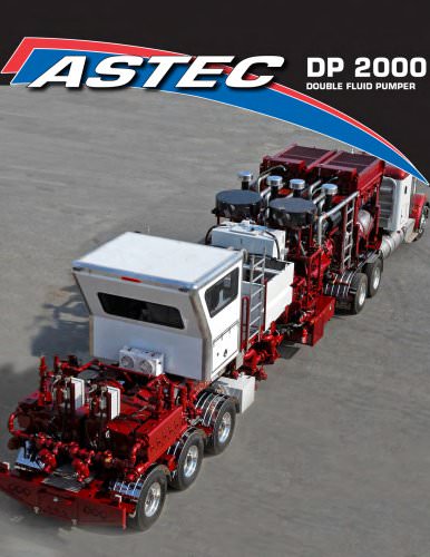 Astec DP 2000 Double Fluid Pumper