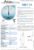 Ficha tecnica - Detector de nivel tipo flotador - TUBA 1'' 1/4 - 1