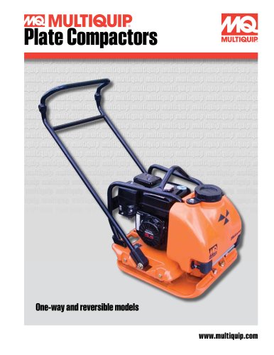 Plate Compactors Brochure