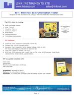 LINK INSTRUMENTS LTD Catalogue - 6