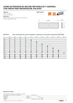 Catálogo PDF (Placas de acero y aluminio Aceros planos y de sección cuadras y para herramientas) - 10