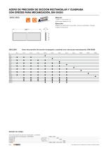 Catálogo PDF (Placas de acero y aluminio Aceros planos y de sección cuadras y para herramientas) - 13