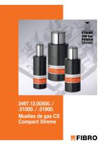 Muelle de gas CX, Compact Xtreme - 1