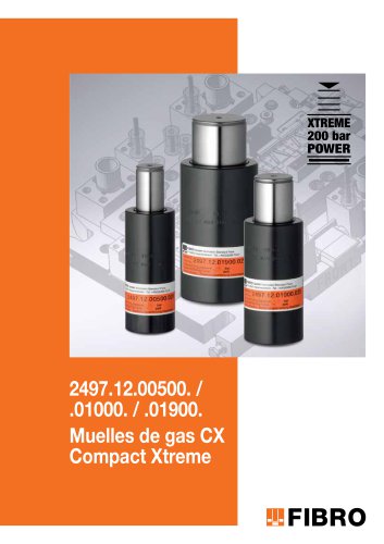 Muelle de gas CX, Compact Xtreme