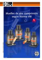 Muelles de aire comprimido según Norma VW - 1