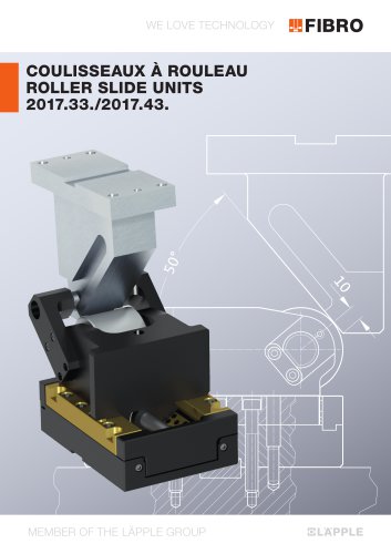 Roller Slide Unit 2017.33./2017.43. | german | english