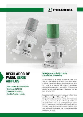 Regulator de panel Serie Airplus