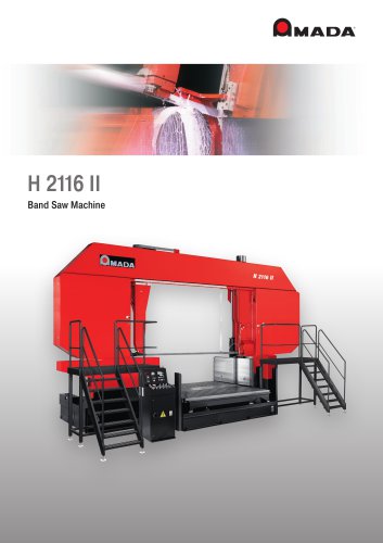 H 2116 II Band Saw Machine