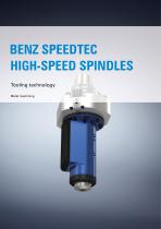 BENZ SPEEDTEC High-Speed Spindles