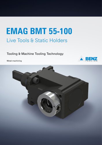 EMAG BMT 55-100: Live Tools and Static Holder