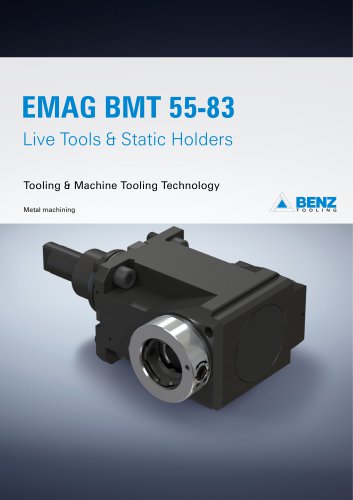 EMAG BMT 55-83: Live Tools and Static Holder