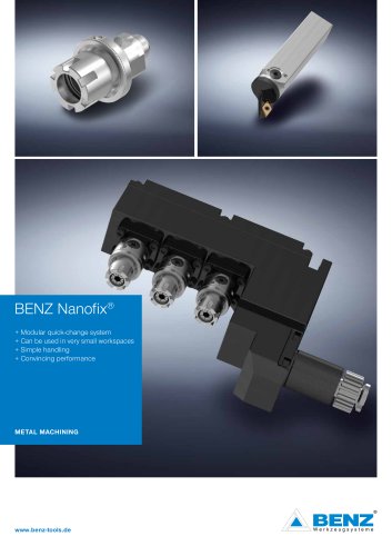 Product sheet: BENZ Nanofix®: Modular Quick Change System