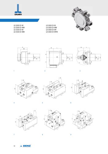 Product sheet: Live tools and static holders for OKUMA