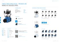 Product sheet: Single sided angle head MONO R at reduced speed