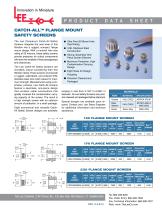 CATCH-ALL FLANGE MOUNT SAFETY SCREENS