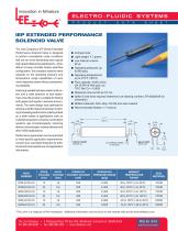 IEP Extended Performance Solenoid Valve