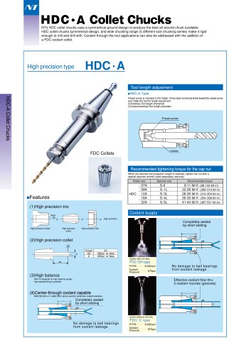 HDC COLLET CHUCKS / HDC-A