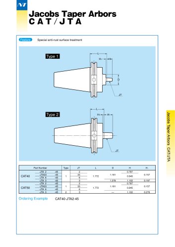 Jacobs Taper Arbors