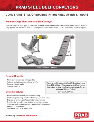 Steel Belt Conveyors