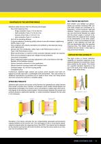 Safety light curtains and access control barriers - 11