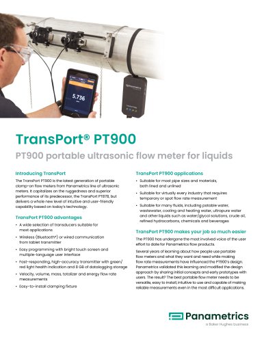 TransPort® PT900 Datasheet