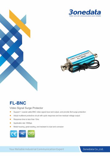 3onedata | FL-BNC | Video Signal Surge Protector