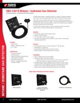 SBS-C4H10 Butane/Isobutane Gas Detector