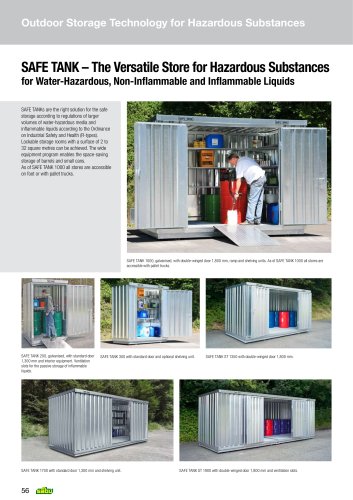 SAFE Tank - Storage Container for Hazardous Media