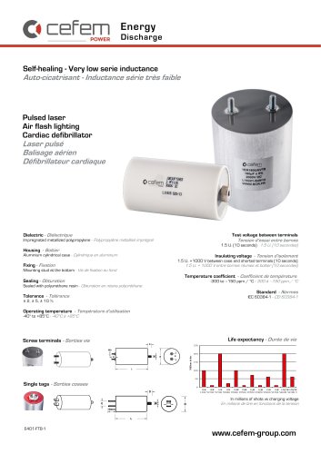 Discharge-capacitor