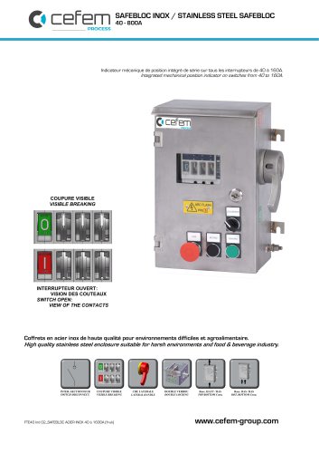 STAINLESS STEEL ENCLOSURES VCS