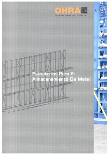 Estanterías para el Almacenamiento de Metal