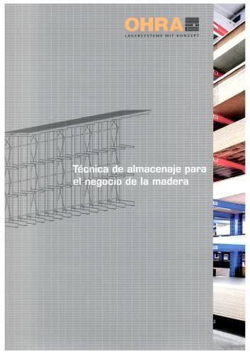 Técnica de almacenaje para el negocio de la madera