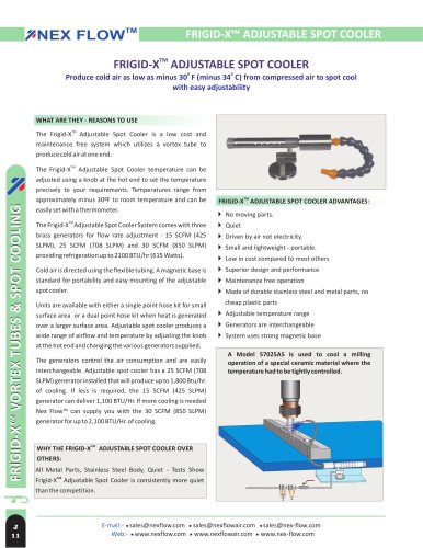 Adjustable Spot Coolers