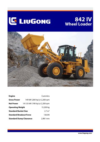 842 IV Wheel Loaders