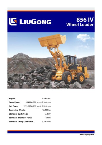 856IV Wheel Loaders