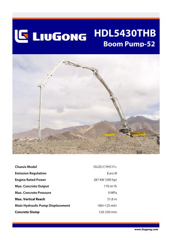 HDL5430THB Boom Pump-52