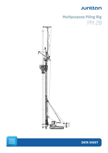 Multipurpose Piling Rigs:PM28