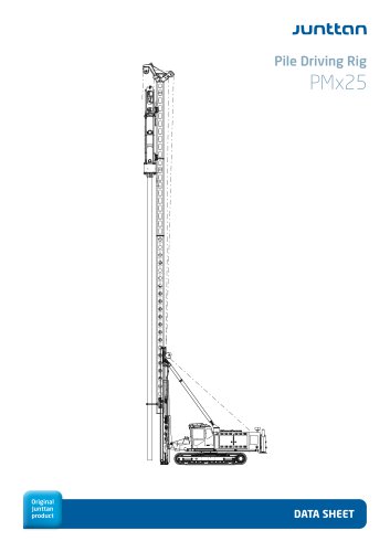 Pile Driving Rigs:PMx25