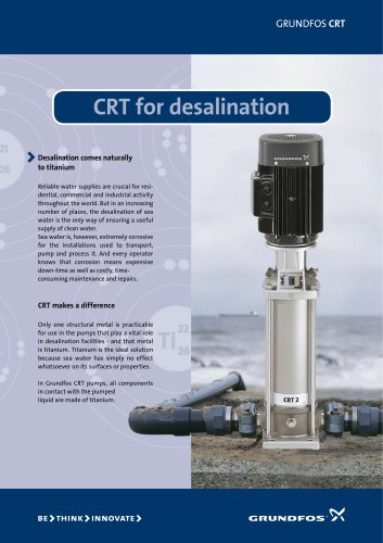 CRT - for desalination