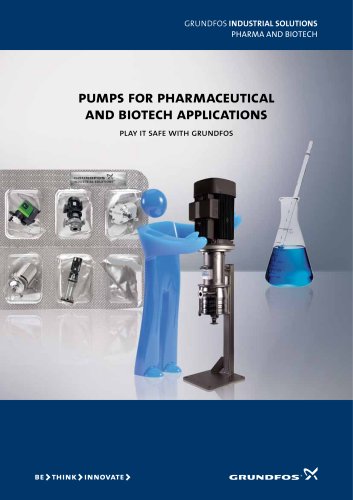 pumps for pharmaceutical and biotech applications