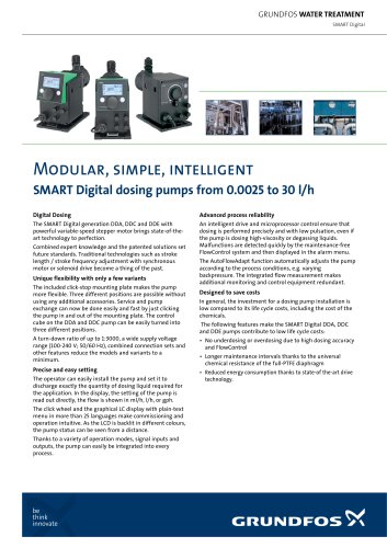 SMART Digital dosing pumps